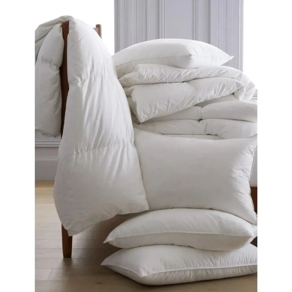 NWT Quince White Duck Down Premium Pillow - King FIRM ~H~ $164 MSRP